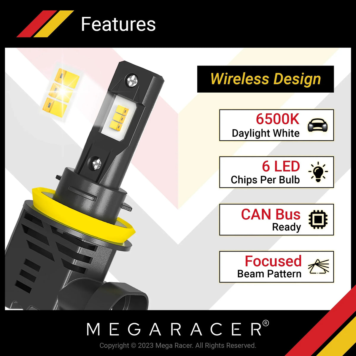 Fog Replacement 12V H16 BMW Headlight Wireless BMW Racer Automotive 2011 M 1 Mega White 11 1 6500K LED 12000LM Bulbs H11 Cool M 50W Light Series H8 Series H9