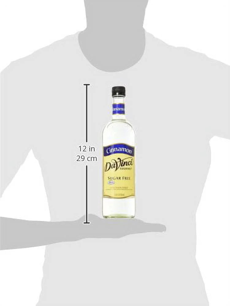 Syrup FL Free DaVinci 25.4 Sugar Gourmet OZ. Cinnamon