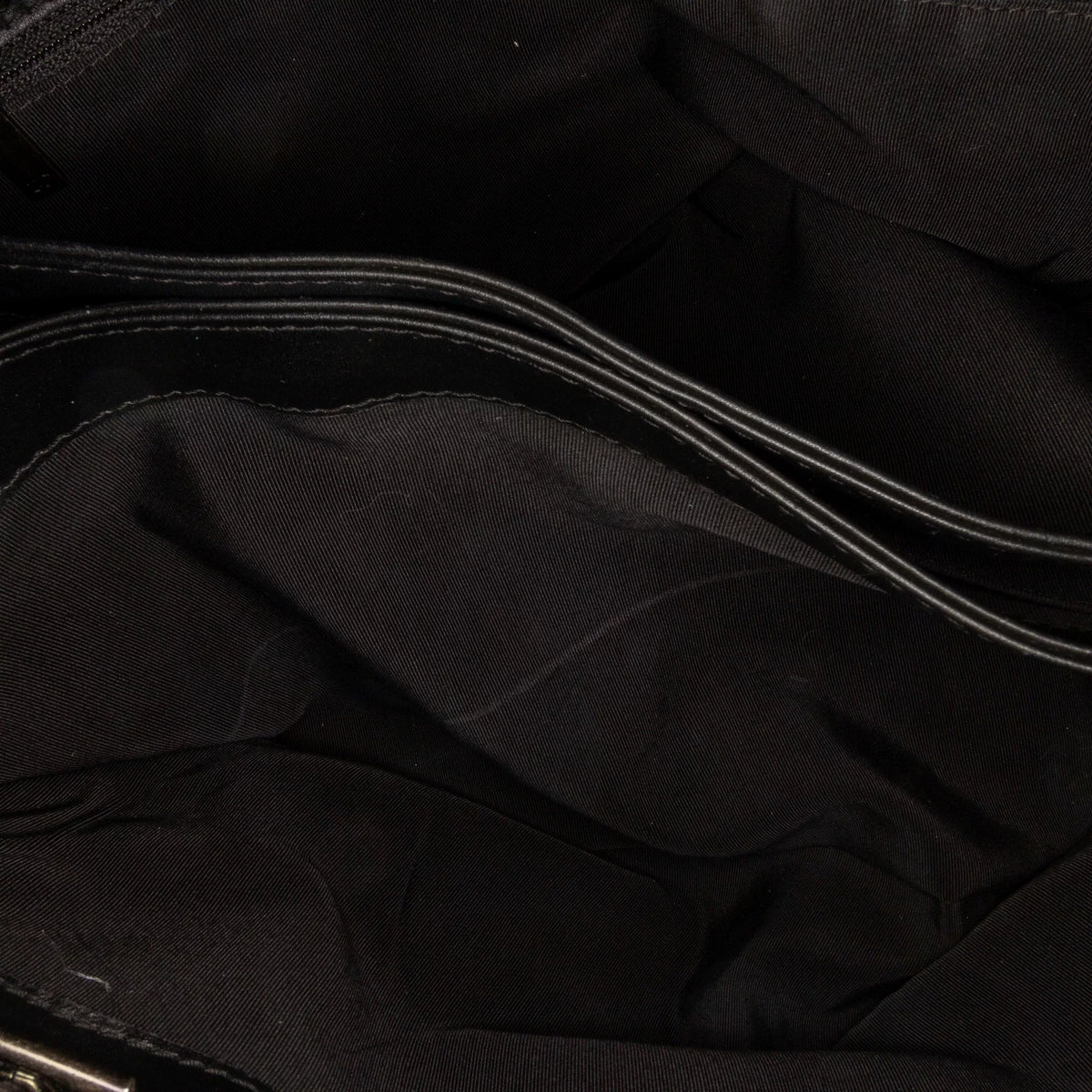 Shopping Reverso Tote (Good) Tote Chanel Patent Bag Authenticated Boy Leather Black Pre-Owned Unisex
