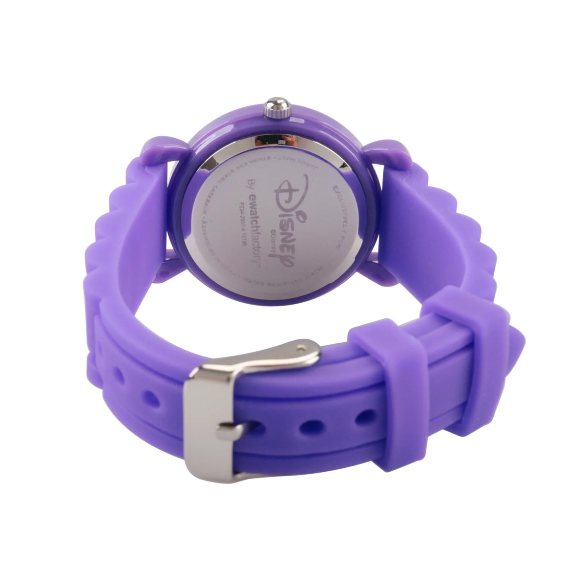 and Watch, Time Anna Teacher Girls' Plastic Elsa Purple Purple Frozen Strap Silicon