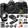 Digital Camera + EN-EL15c 45.7MP Model + FTZ Set Cleaning + Mount 7II Only) + Battery (1653) + Software Mirrorless Reader Card Z Card More Nikon Case (Body 64GB - + + + XQD International Corel Photo