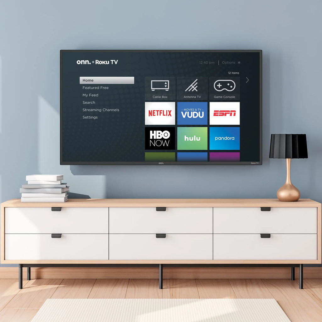 Class 1080p LED TV Smart 40" (100005395) onn. Roku FHD