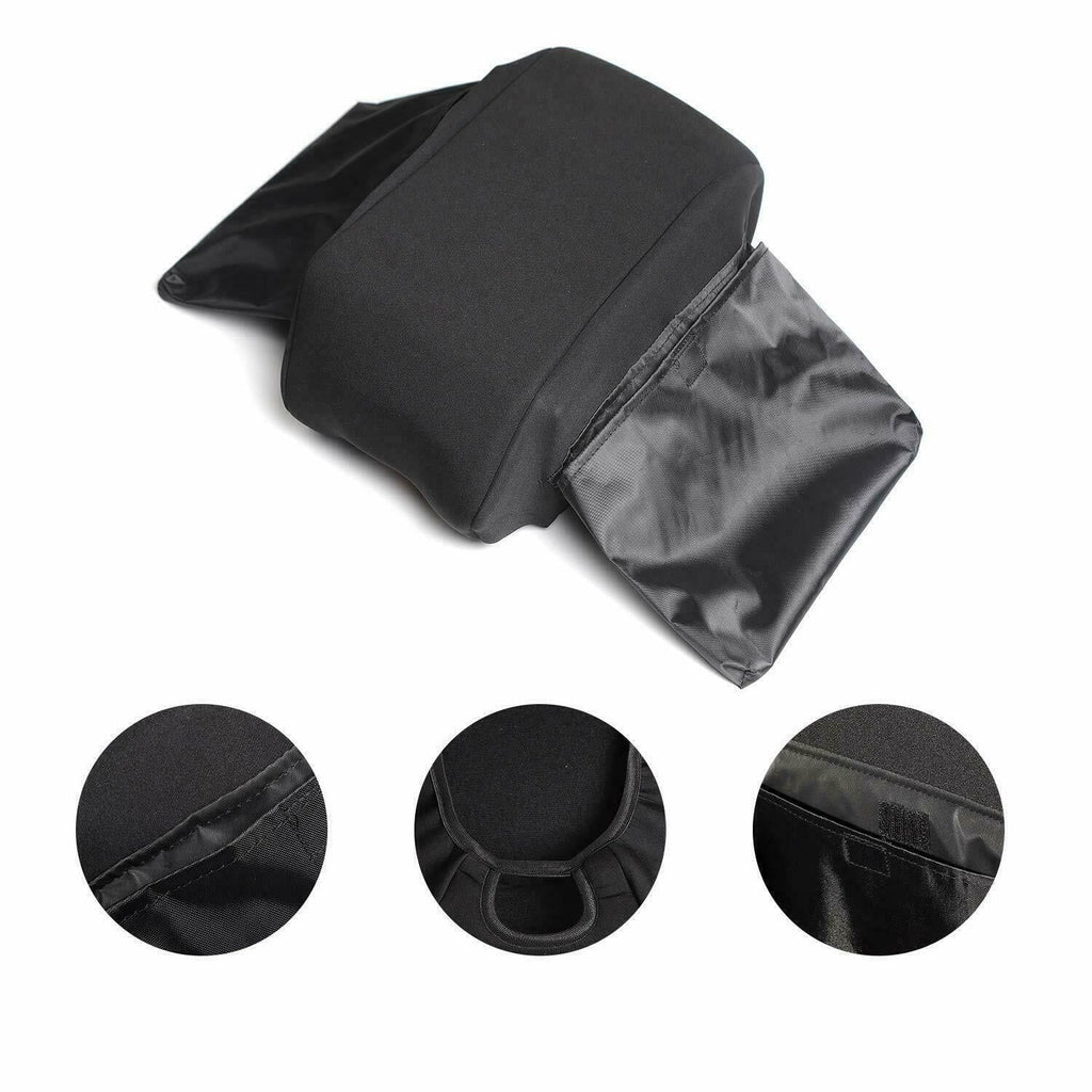 Armrest Cover Protector + Cover Black Console Teledu Pad