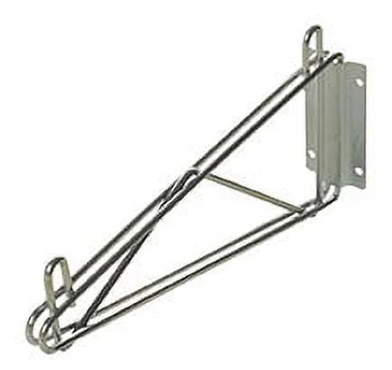 Wide High Wall x Mount x 36" Chrome Kit 7" 21" Fixed Shelving Deep