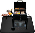 Outdoor Fireplace Charcoal, Grill, Mat BBQ for Mat, AXOMRFC Deck Grills, Black Under 60*48inch Indoor Fire Mat Outdoor Top, Mat Pit Gas Protector, Fireproof Smokers, Flat Grill Grill for for Mat