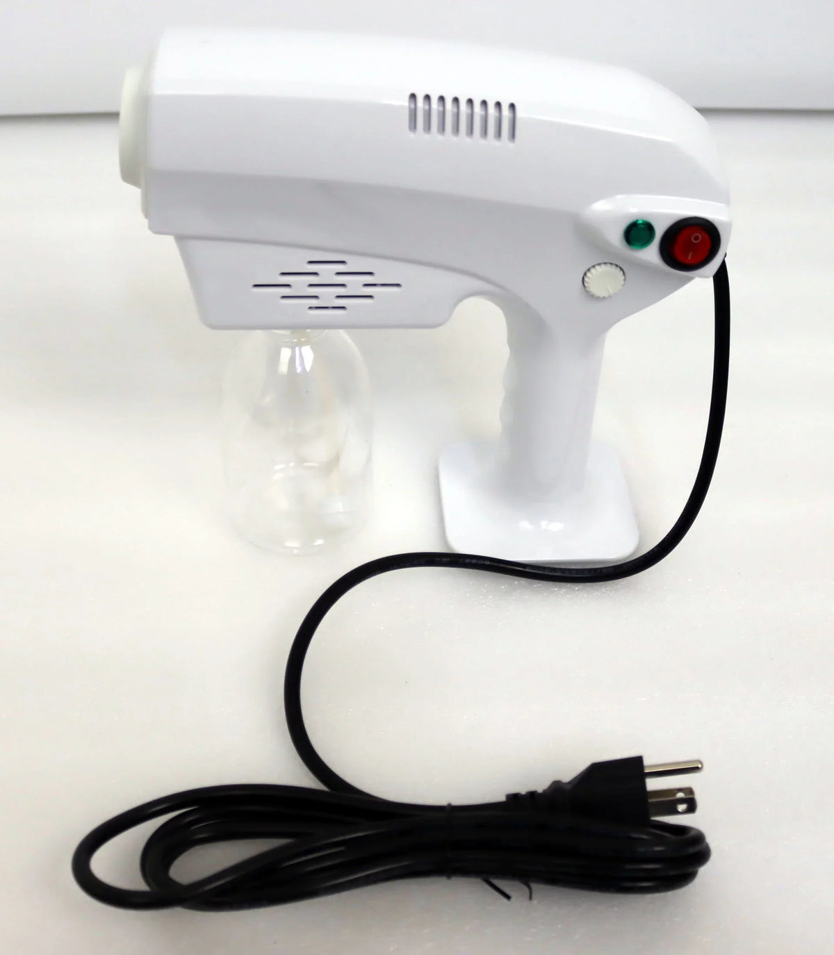 Light Blue 1200W Disinfection Sprayer Fogger Nano Gun Atomizing Sprayer Disinfectant Smart Steam