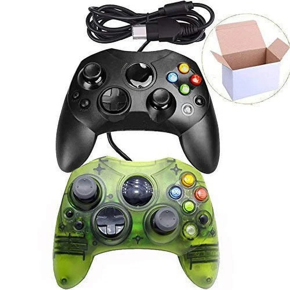 For S Clear Original Type And 2 Wired Of Xbox Black Controller Lot Green