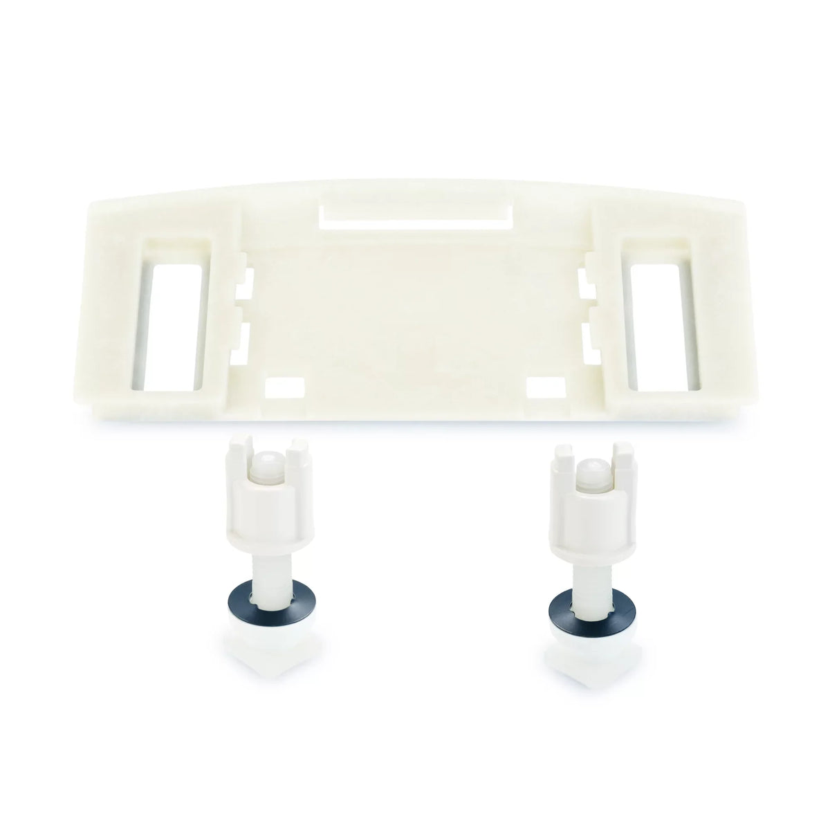 Brondell Bidet Swash SE400 Nozzle, Stainless with Sidearm, White Dryer Steel Round and Seat