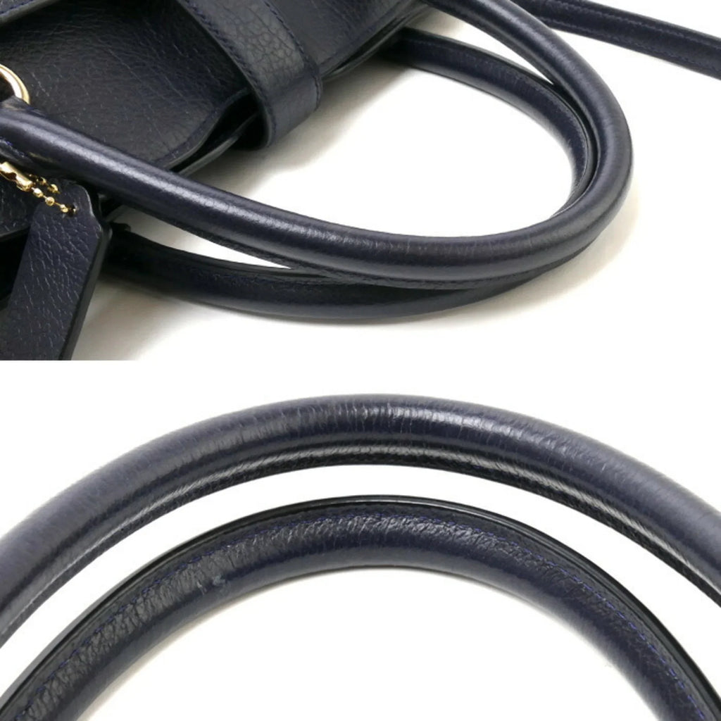 Mercer Pre-Owned 37575 Bag (Good) Shoulder Navy 2Way Women's Satchel COACH 30