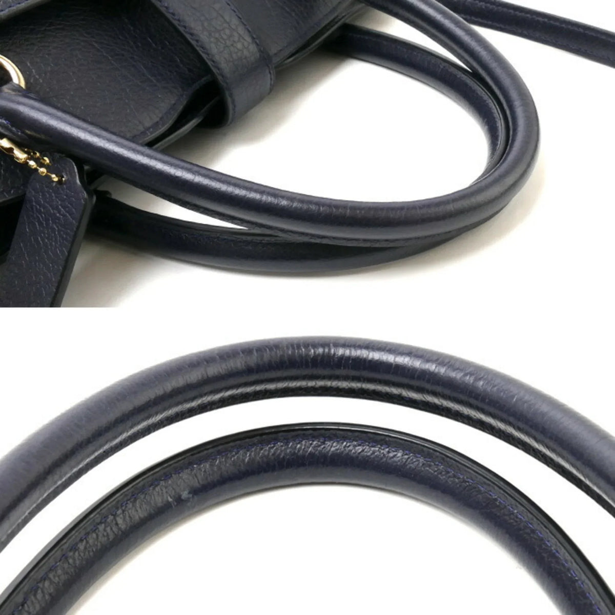 Mercer Pre-Owned 37575 Bag (Good) Shoulder Navy 2Way Women's Satchel COACH 30