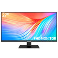 Supports Gaming Full Display 27" 1080P Bezel-less PC and HDMI DP 165Hz, Monitor (Black) HD Gawfolk