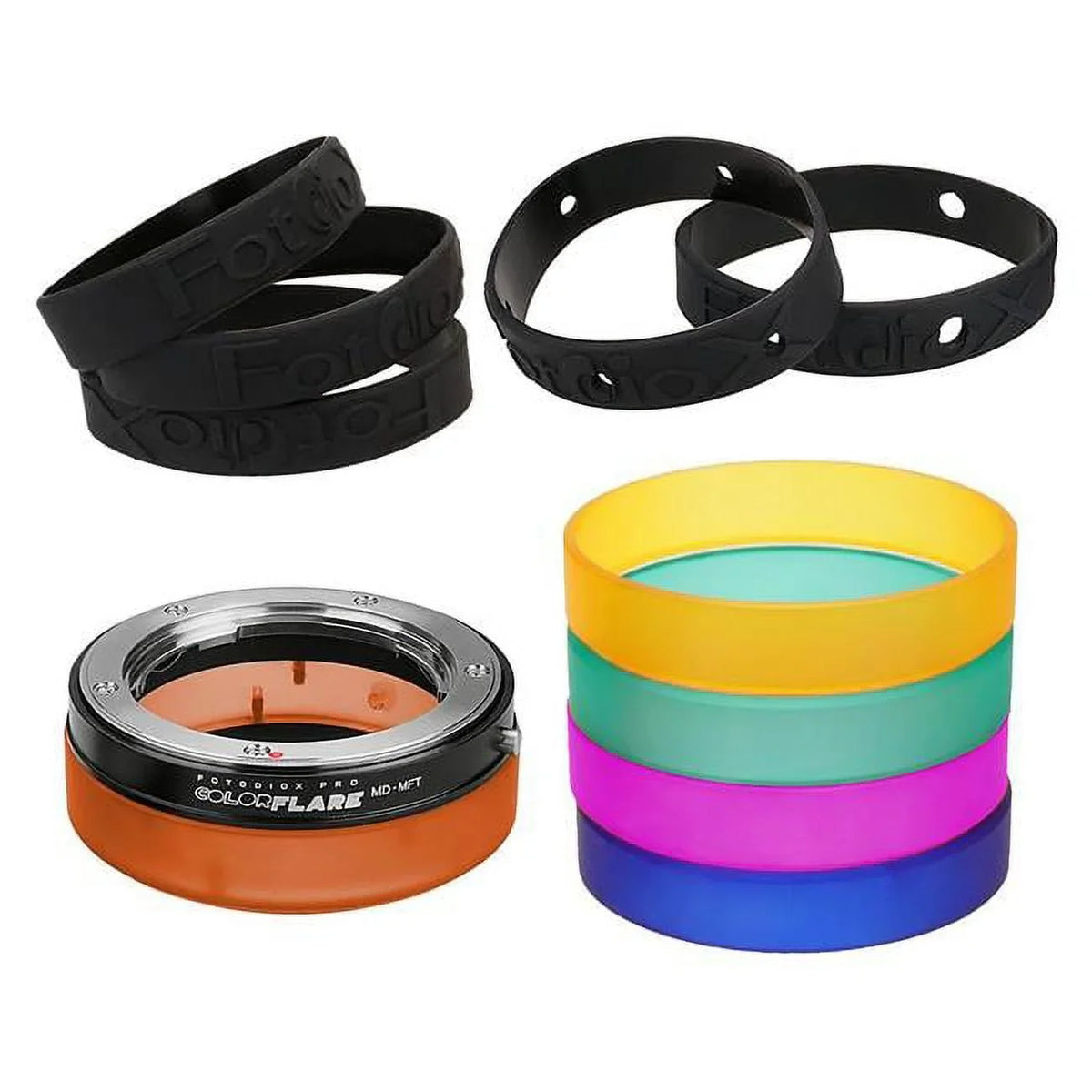 ArtFX-ClrFlr-MD-SnyE Adapter Fotodiox Lens Rokkor Minolta SLR for