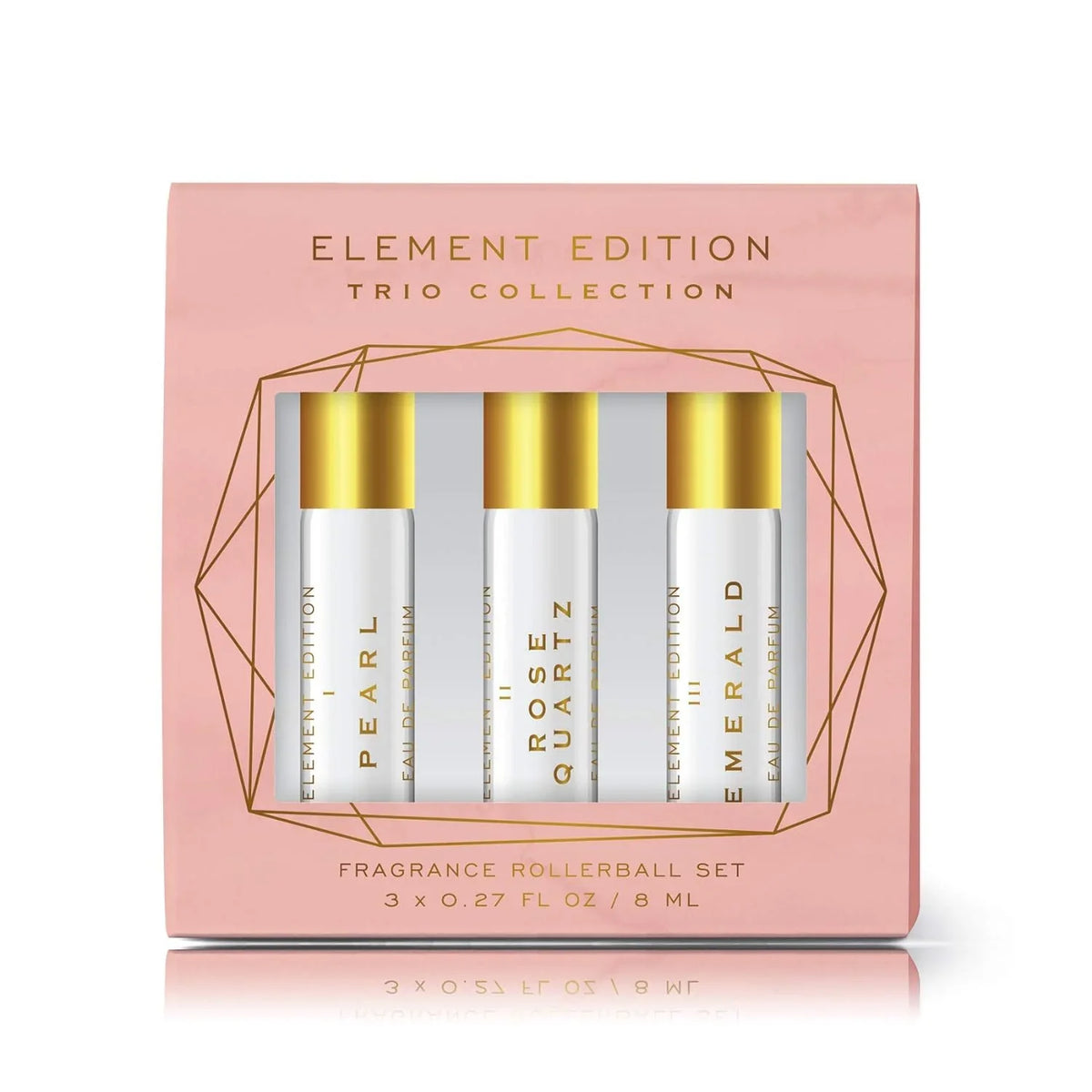 and Gift Fragrance Emerald 0.27 X 3pc Beauty - & 3 Rollerball Pearl, scents. Edition oz Quartz, our - Rose Featuring Tru Set, with Women's Perfume favorite - Element