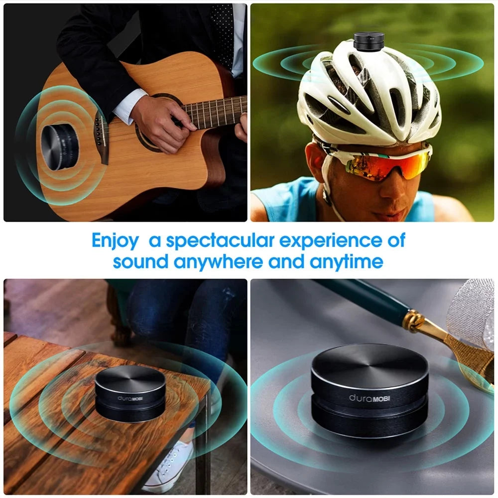 Stereo 1 Sound Bone Speaker Mic dura Portable Speakers Loud Pack Wirelessly Conduction BT Sound Mini Red MOBI Built-in Box