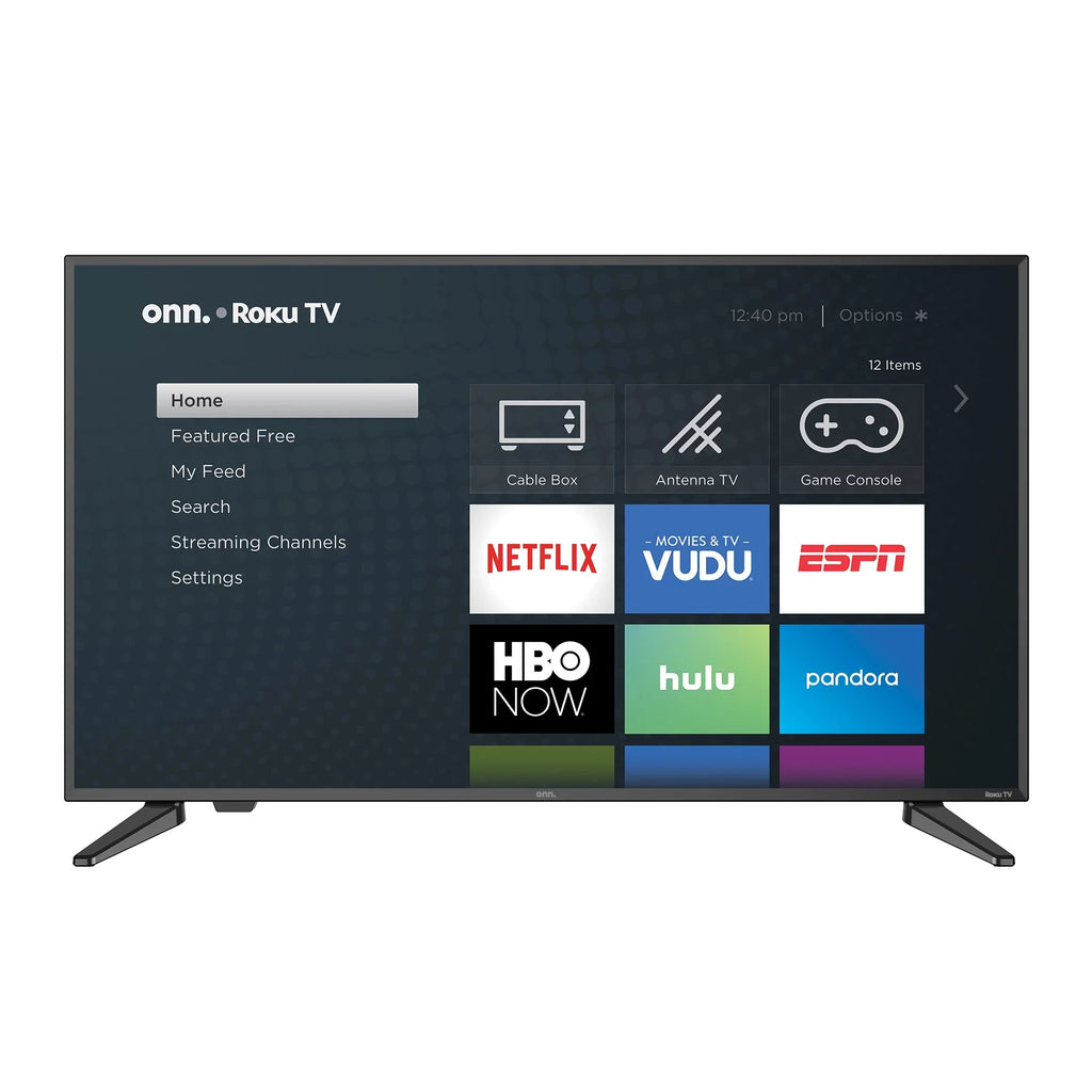 Class 1080p LED TV Smart 40" (100005395) onn. Roku FHD