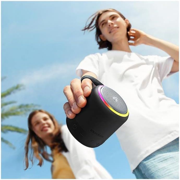 3 Mini Speaker Pro Bluetooth A3127G11 Black Anker Wireless Soundcore - 6W