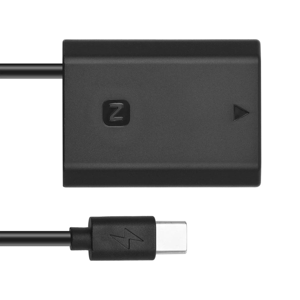 A7RIV Alpha Adapter, A7C A9R Dummy Andoer FZ100 A9S A7III Cameras A7RIII A9II Coupler Replacement A7SIII C A6600 A9 Battery NP USB for