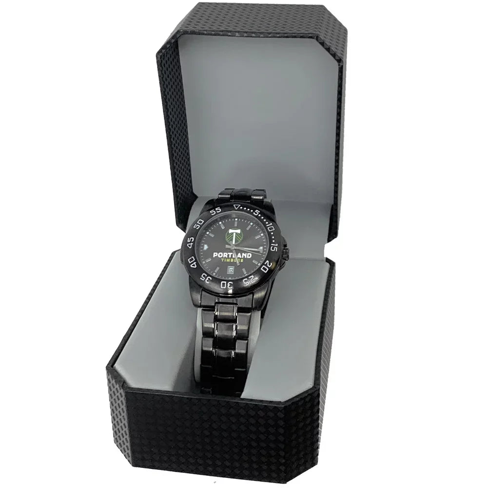 San Steel Men's Watch Jose Watch Time Sharks Black Fantom Game