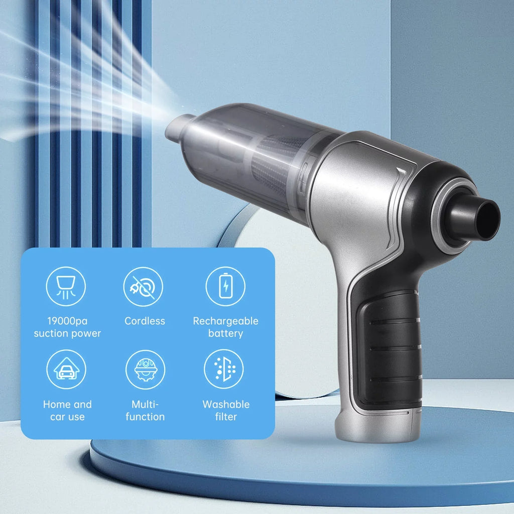 Suction Pump Strong Pa Kavolet Cleaning Charge Office & Ridelf for Handheld Dust Duster Portable Cleaner Gravel ing Hair Home Air 19000 Hand er Pet with Dazzduo 19000 USB Cordless Mini H Car dl Vacuum