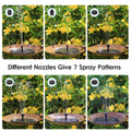 Garden Pump Pool Shinysix Bath Fountain Spray 7 for Fountain with 3W, Bird Solar Pond Patterns