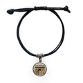 Leather Of Bracelet Jewelry Triumphal Arch Wristband Black Rope Paris Best