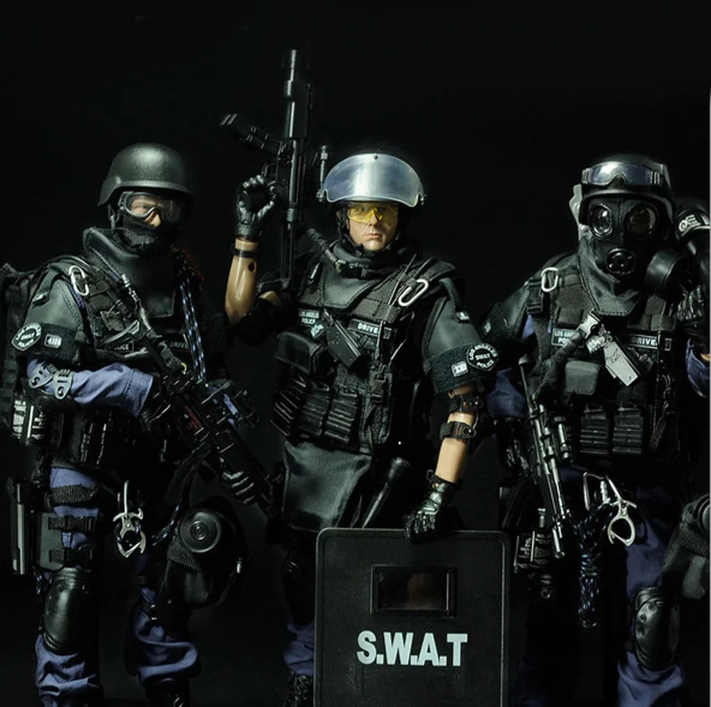 Figure Door Action Swat Breacher inch 1/6 Gift Collection Soldier for 12