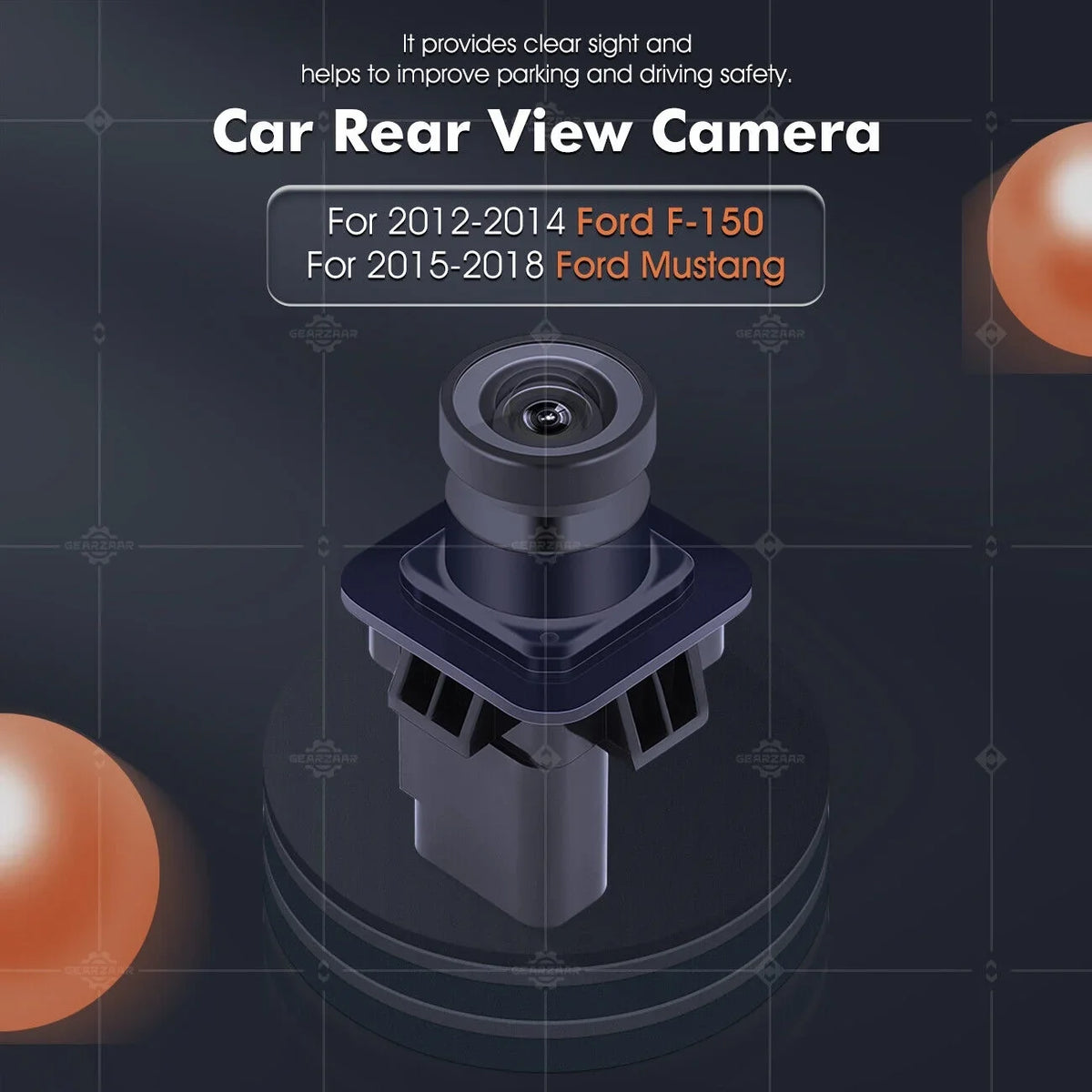 2014 2011 US F-150 Camera 2013 EL3Z19G490D Back BL3Z-19G490-B Up 2012 Ford Fits