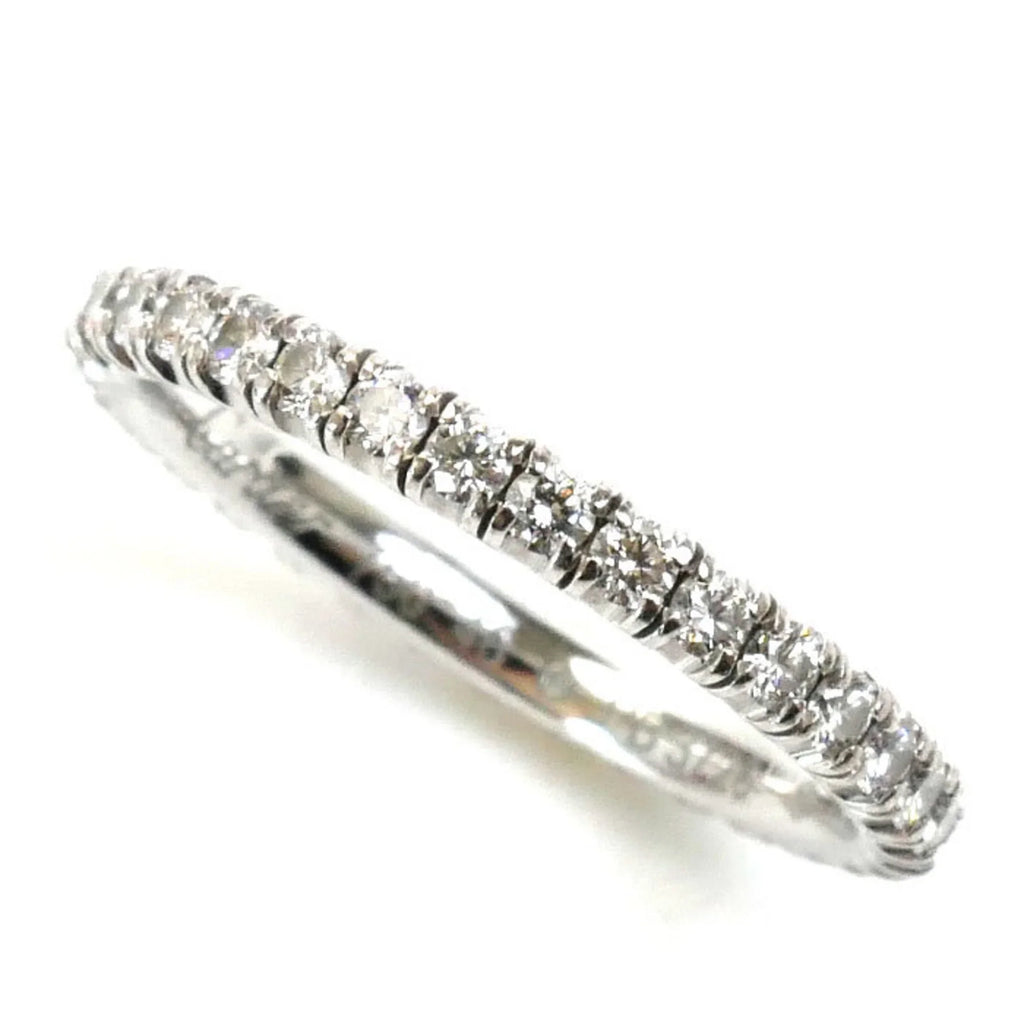B4077946 K18WG Full Size Cartier Gold 46 (Good) Ring 1.6g 6 Etincelle Pre-Owned Eternity Women's CARTIER de White