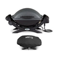 Grill Cover Weber Grill 1400 Q Electric (Black) with