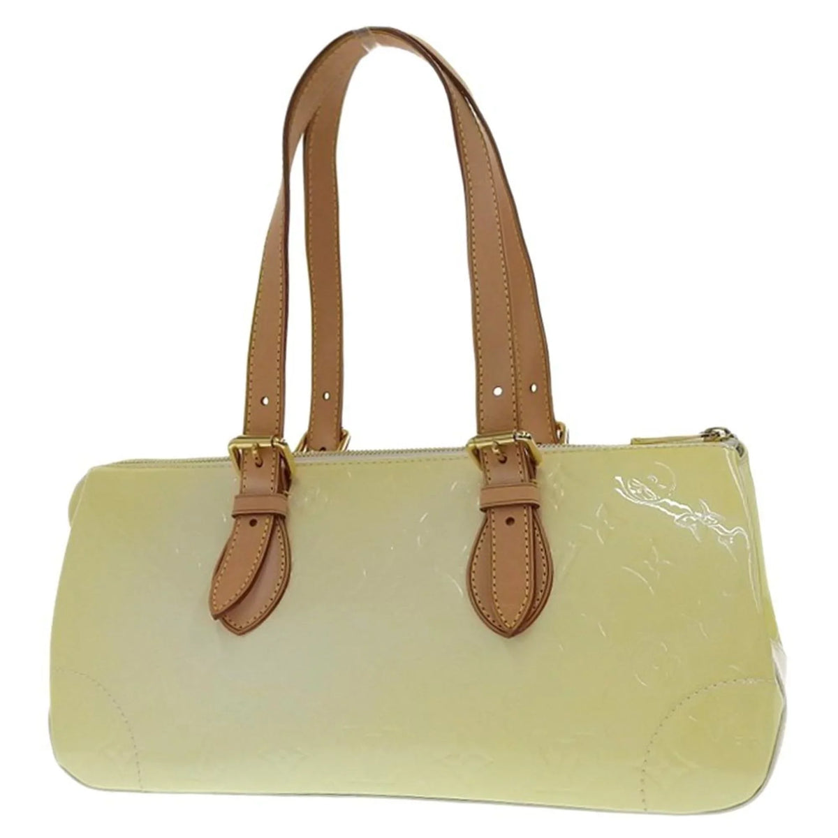 Pre-Owned Shoulder Perle Louis Rosewood M93508 LOUIS Vernis Bag Vuitton VUITTON Avenue (Good)