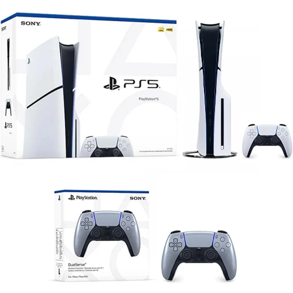 16GB Includes RAM DualSense Integrated DualSense PlayStation Slim Controller PS5 to & 1TB Console @ Up - + Controller - Sterling I/O Silver 12... 5 SSD Custom - 5 Console 120fps - Wireless PlayStation