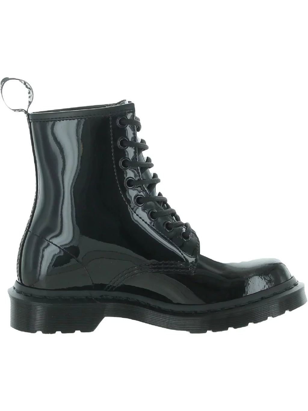 Safety Black (B,M) Boot Dr. 1460 6 Work Womens Martens Medium Mono & Patent
