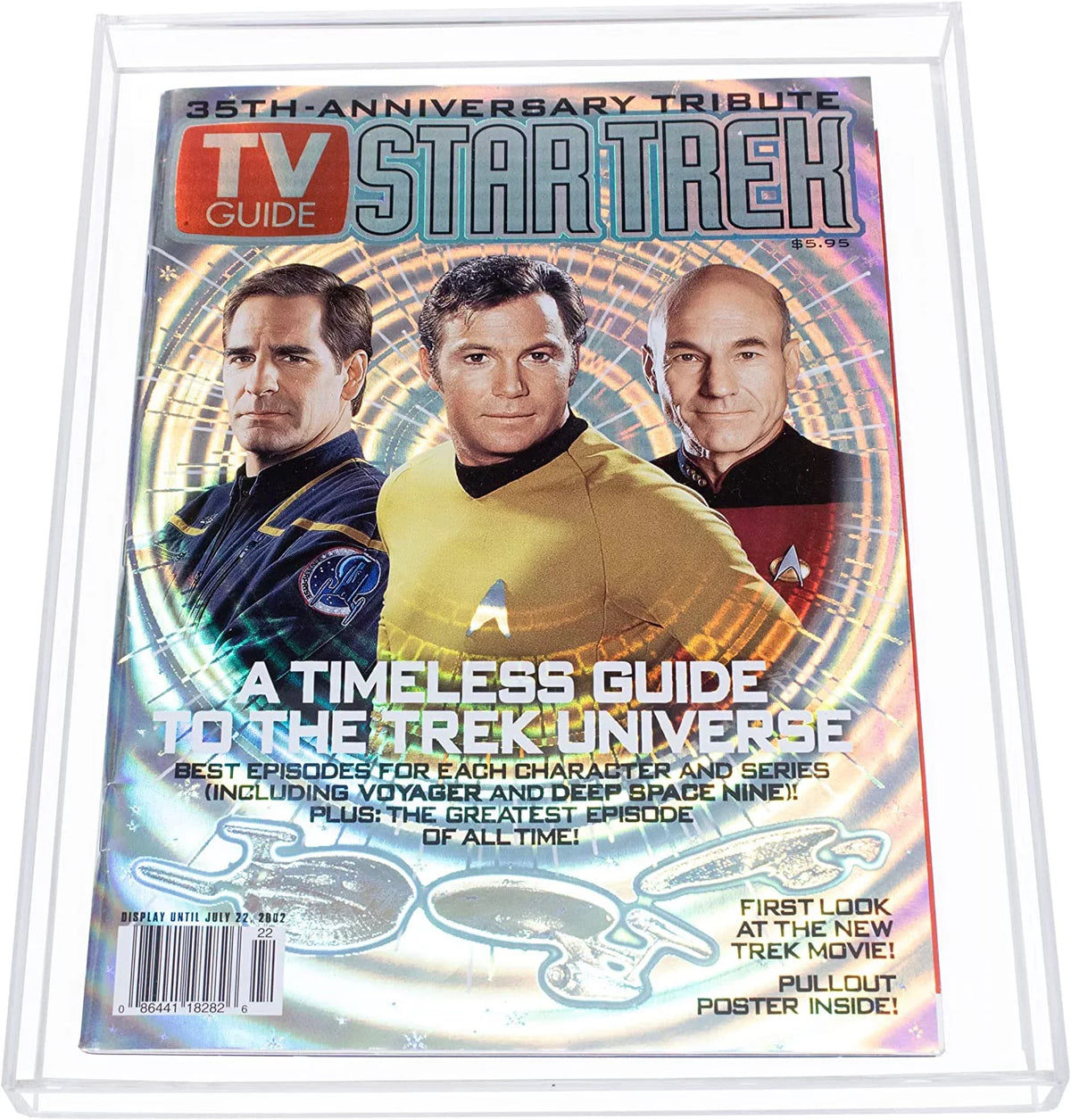 or Comic for Better Display Top Book Cases Case Acrylic Collectible Display Table Clear Magazine (A119)