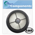 Upright 8-Pack Devil Compatible HEPA - Bagless Vacuum Quick with Plus UD20015 F44 Lite Replacement for Dirt Dirt Filter Filter Devil