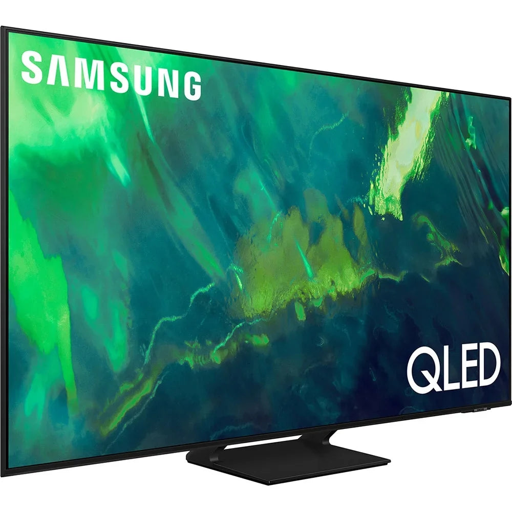 Box Q70A (QN85Q70AAFXZA, with 2021) Built-In QLED View Alexa Multi 4K Quantum Dual 85-Inch Screen, LED Turbo+, HDR, Class Samsung Smart Open TV Motion Xcelerator Series UHD