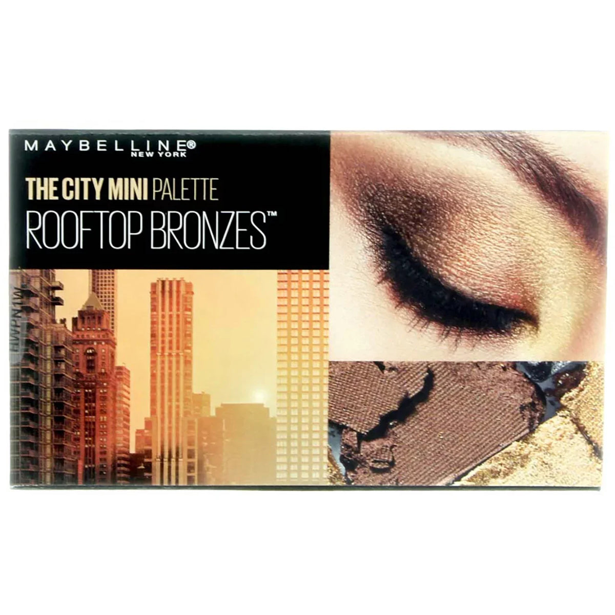 Eyeshadow Bronzes oz City Mini Rooftop (Pack Palette, The 0.14 Maybelline 2) of