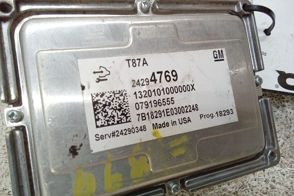 2019 2500 Express Pre-Owned Chevrolet Control 24294769 Module (Good) Transmission Van OEM