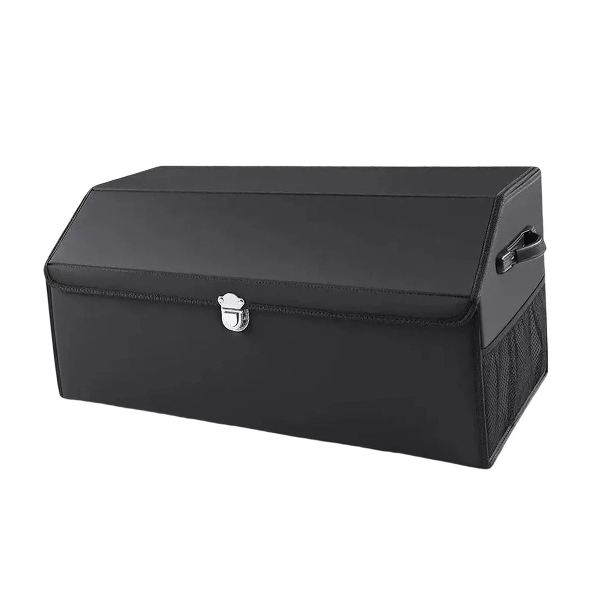 Bin Car Box for Storage Foldable Dustproof Cars Car Trunk Organizer Handles with L