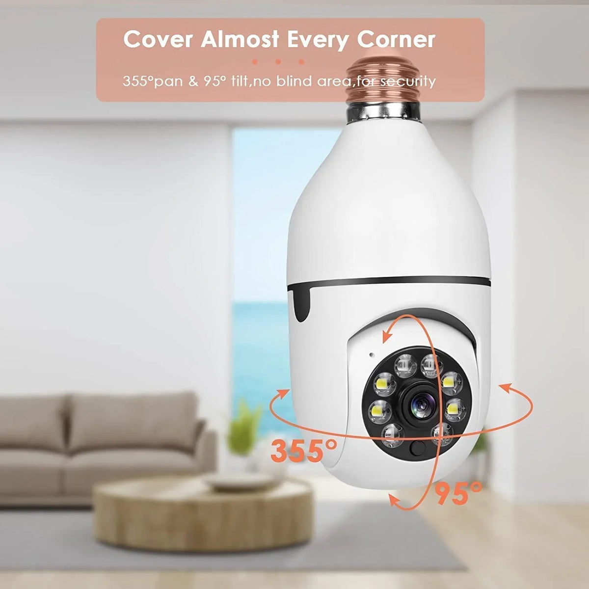 E27 2Pcs System 1080p Bulb Light 5G 2.4GHz WiFi Outdoor, Home Camera Camera & for Indoor Cameras Cameras Security Security, Security Wireless , Wireless