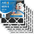 Pack & WICKED 6 by Air FPR 12x12x1 to FILTERS Filter 5 Carbon Filter 12x12x1 8 AC Furnace AIR. Premium MPR Comparable Odor AIRX Eliminator HVAC 700 Filters MERV Made CLEAN USA
