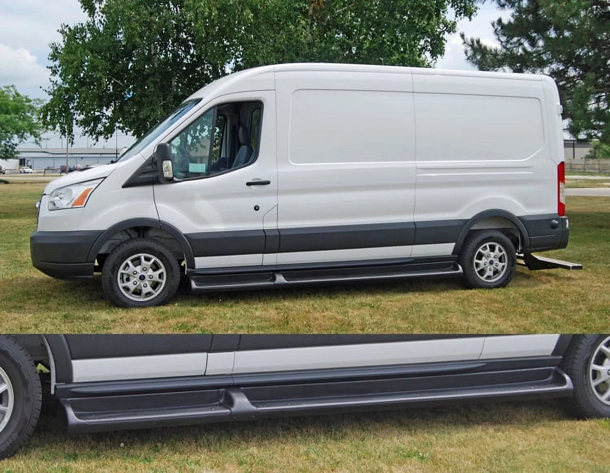 BRACKETS FORD (MUST PASSENGER 2015-2019 DRIVER/LONG SHORT 15-17 Fits TRANSIT TPO - select: TRANSIT SEPARATELY) OWE6834114-01 Owens PLASTIC Products 6834114-01 ORDER 114.5IN
