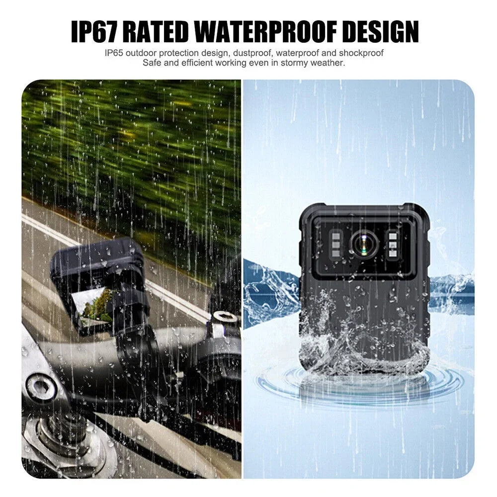 JLLOM Body Vision Night and with Police IR Camera Mini 1080P - DVR Video Audio Camcorder