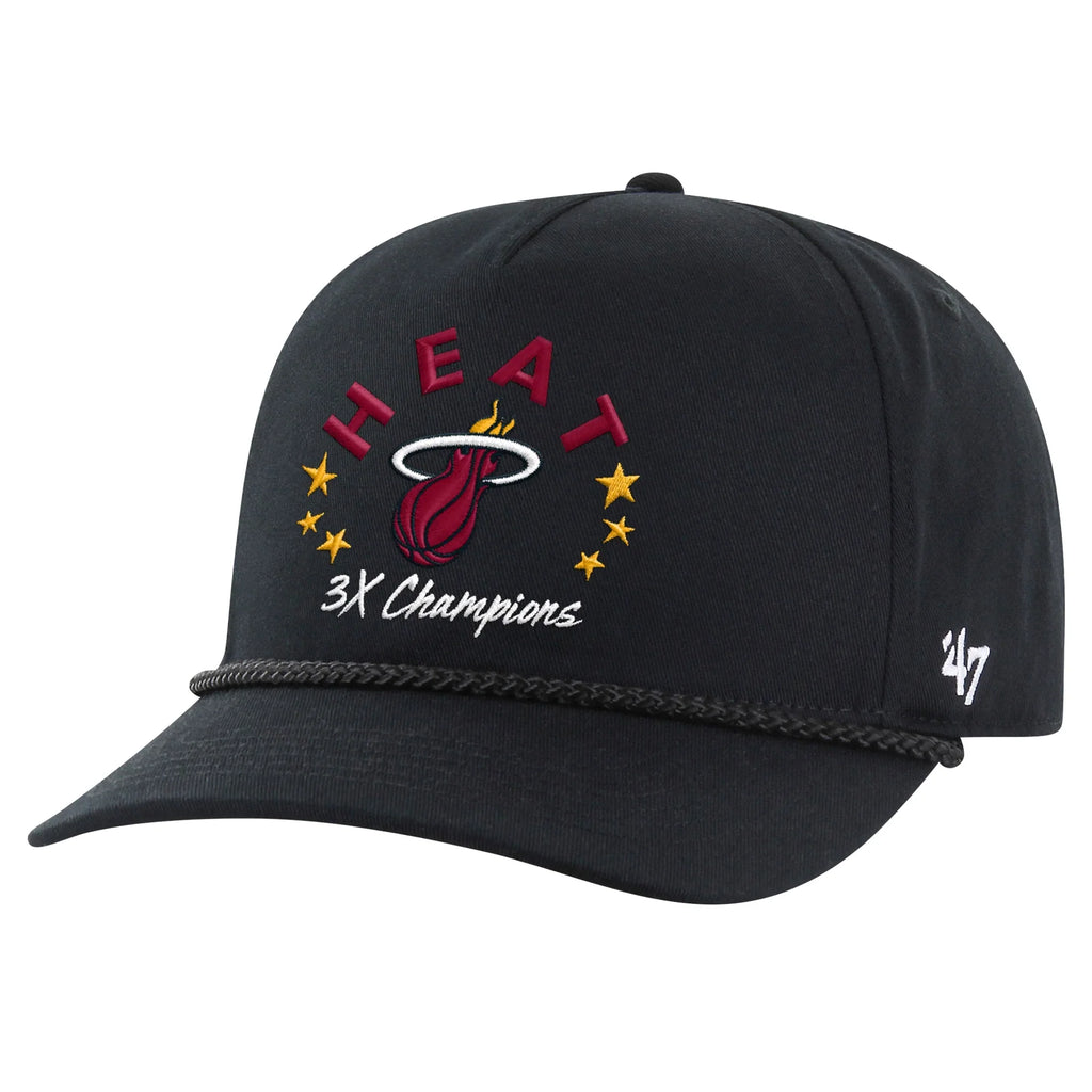 Heat Star Champs Hitch OSFA Adjustable - '47 Men's Miami Black Hat Global