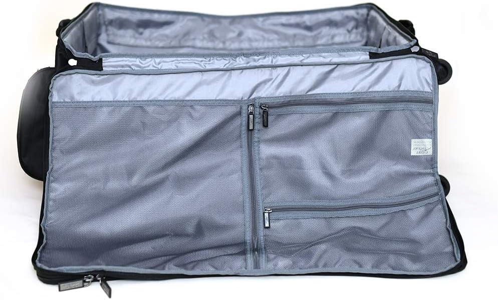 w/No-Lean Rolling Bag BLACK Collapsible Garment - Rack YFbiubiulife Dance