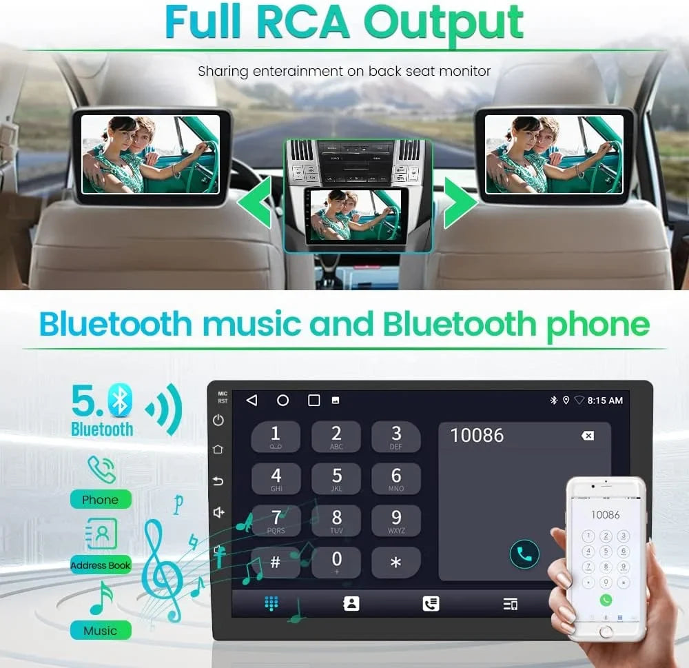 GPS/FM/WiFi/USB, RX300 Lexus RX330 Stereo Lexus 32GB 2003-2009,Android SWC/Wired Auto with Car Toyota 12 RX350 for Carplay + Harrier Car Support RX400H Radio Android 2GB