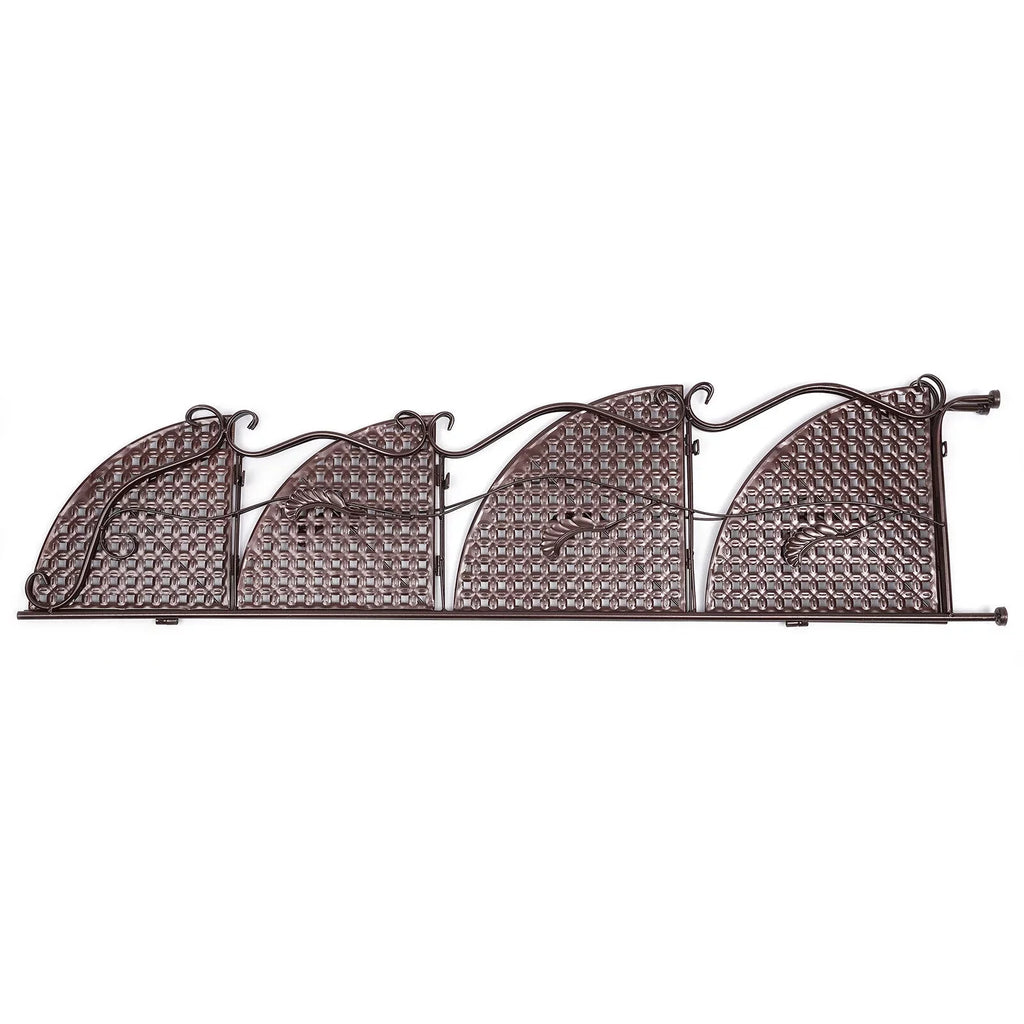 4-Tier Plant Shelf Stand Folding Balcony Storage Flower Rack Corner Pot