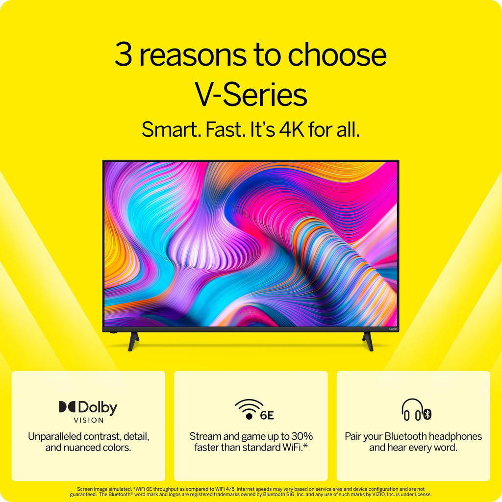 HDR Smart V435M-K04 V-Series VIZIO TV LED 2023 Class 4K 43"