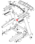 Works Fitness Hydra Treadmill & 357773 Handrail FreeMotion Left Proform W Exchange Right