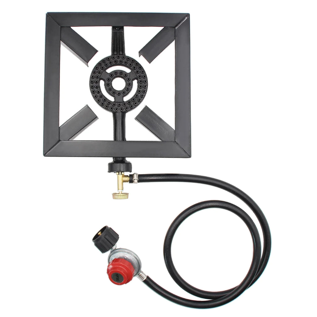 Stove, Iron Cooker Andoer Portable 8KW Cast Gas Control Boiling Ring Fire