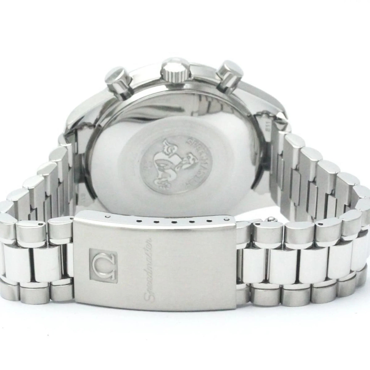 Polished 3510.50 Watch Steel Pre-Owned (Good) OMEGA Automatic Speedmaster Mens
